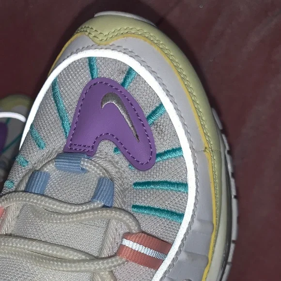 Host pick Colorful Nike Air Max 98 Easter Pastels Women sz 6.5 - Picture 7 of 10